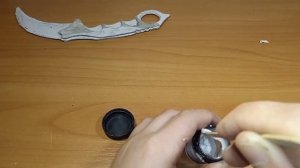 как сделать керамбит из бумаги