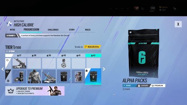 NEW HIGH CALIBRE FULL BATTLEPASS! (Best Battlepass Yet!) Rainbow Six Siege смотреть онлайн