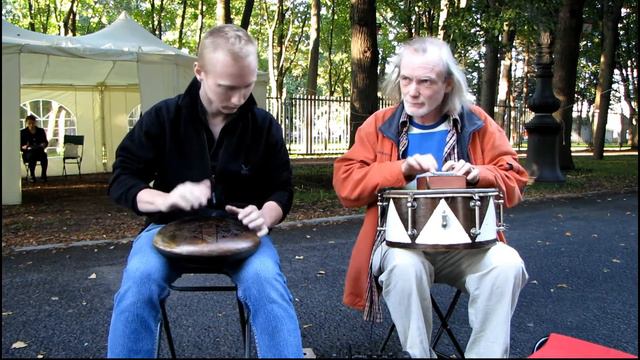 Дмитрий Петрушков калимба и глюкофон 13.08.16 GATINGO-Fest. Диво Остров СП-б.