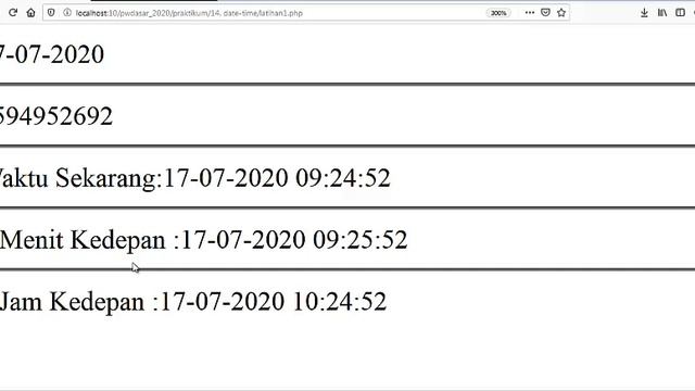 20200717 Fungsi Date dan Time смотреть онлайн