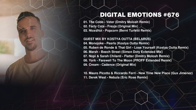 FONAREV - Digital Emotions # 676. Guest Mix By Kostya Outta (Belarus)