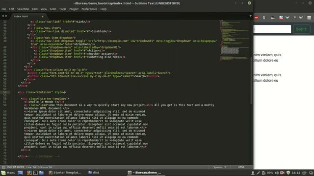 Tutoriel : Démarrer avec le framework Bootstrap 4 (Français) смотреть онлайн