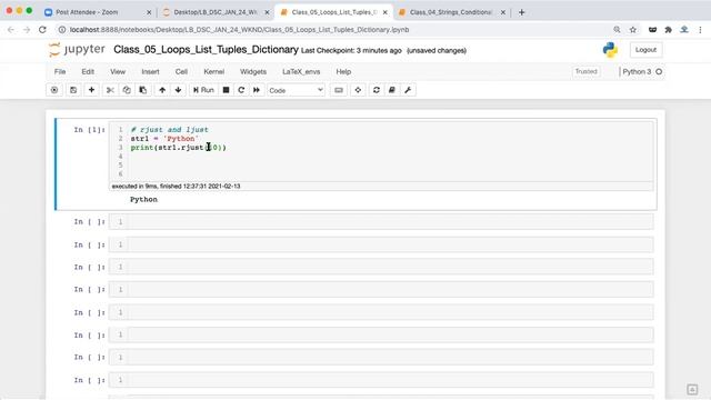 Rjust and Ljust Methods | String Methods in Python | Python Tutorial | Skillslash смотреть онлайн