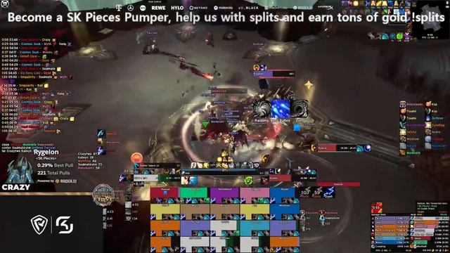 SK Pieces vs Mythic Rygelon (World 3rd) | Sepulcher of the First Ones | WoW: Shadowlands смотреть онлайн