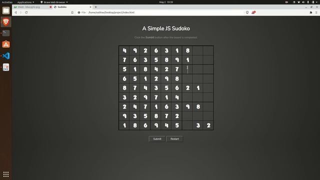 Sudoku Game || Code Driven || HTML,CSS,JAVASCRIPT смотреть онлайн