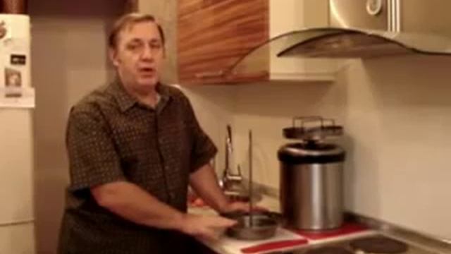 Коптильня цилиндрическая для домашнего копчения "С дымоком" смотреть онлайн
