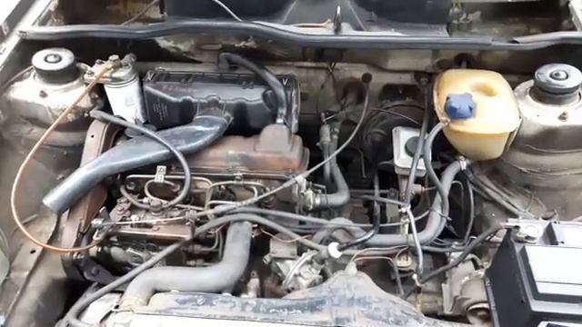 VW Golf 1.6D Engine sound смотреть онлайн