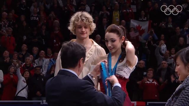 Figure Skating - Ice Dance - Victory Ceremony - Vancouver 2010 Winter Olympic Games смотреть онлайн