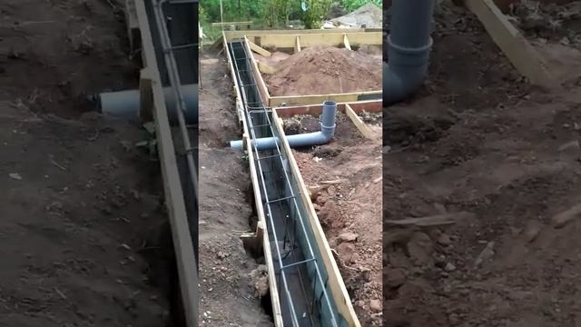 Фундамент для бани своими руками 3,5на5,5 смотреть онлайн