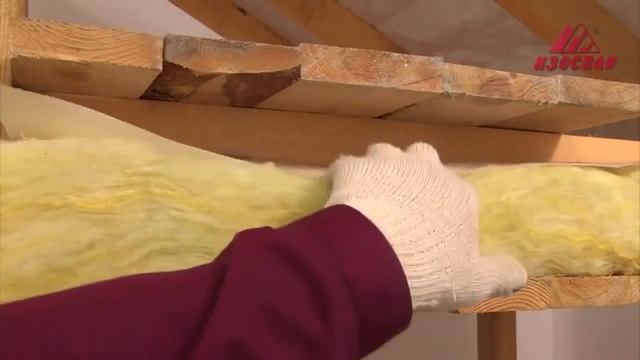 Монтаж паро гидроизоляции Изоспан в чердачных перекрытия смотреть онлайн