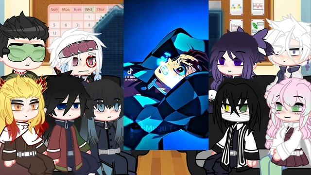 Hashira react to Tanjiro-no part2- KNY-Demon Slayer -gacha club-My au-creative: Mugu Tokito (me) смотреть онлайн