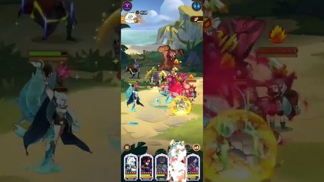 Beast Entrance : Crimson Snow 1-22 ( 1 Team F2p ) AFK Arena