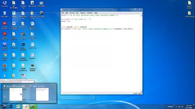 PYTHON 3 Tutorial: Random numbers смотреть онлайн
