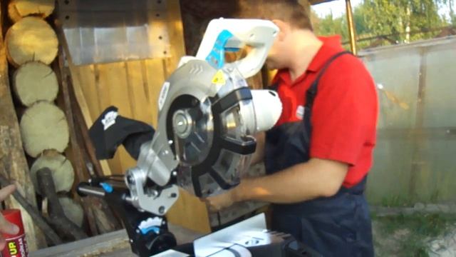 ТОРЦОВОЧНАЯ ПИЛА "MAC ALLISTER MMSP 1500 ws" проверяем как работает смотреть онлайн