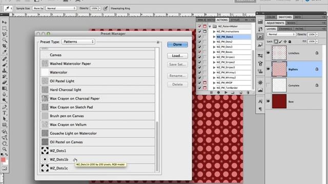 ACTION: Pattern Maker Tutorial for Photoshop & Elements смотреть онлайн
