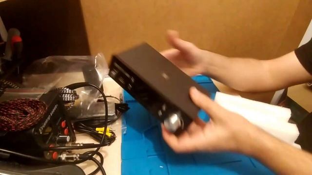 Распаковка и обзор 5.1 декодера Ayino HD920 Часть 1 смотреть онлайн