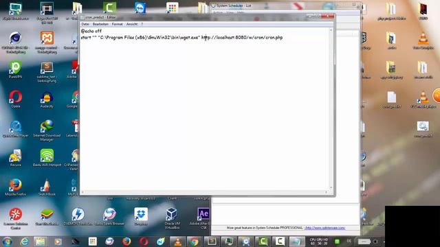 Cronjobs on localhost (PHP)(Arabic) إنشاء كرون جوب смотреть онлайн