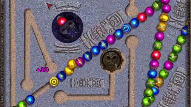 Zuma Deluxe My new custom path смотреть онлайн