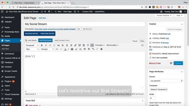 Flow-Flow 3.0 — How to Add Social Stream on Your WordPress Website or Blog смотреть онлайн