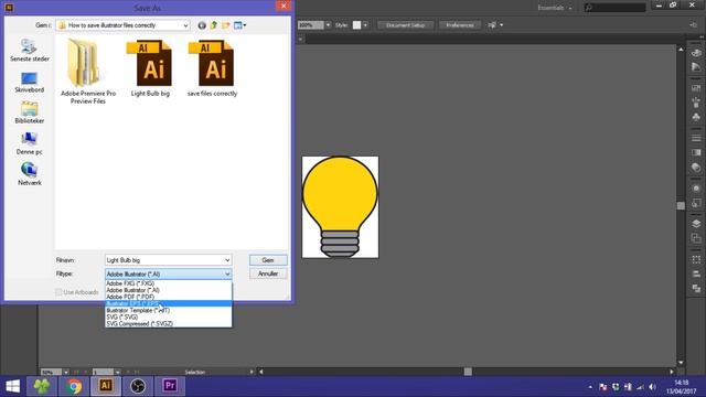 How To Save Artwork Correctly In Adobe Illustrator смотреть онлайн