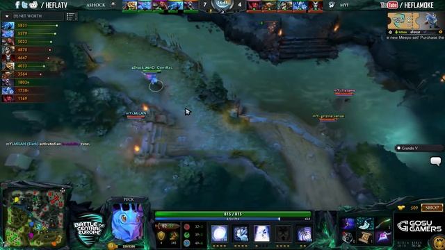 BOCE3 Group D ||| mYinsanity vs Aftershock ||| Match 2 Game 2 смотреть онлайн