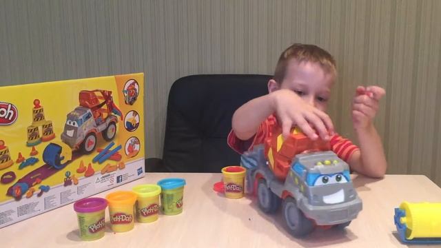 Play Doh Плей До Распаковка Бетономешалка Макс Мистер Влад