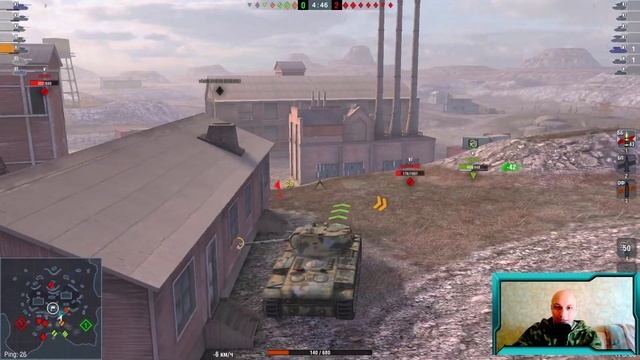 World of Tanks Blitz. Качаем тяжи. смотреть онлайн