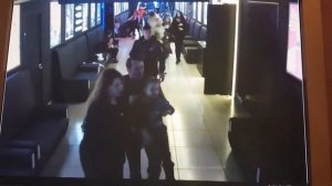 Полное видео из коридора кинотеатра Зимняя Вишня 25.03.2018