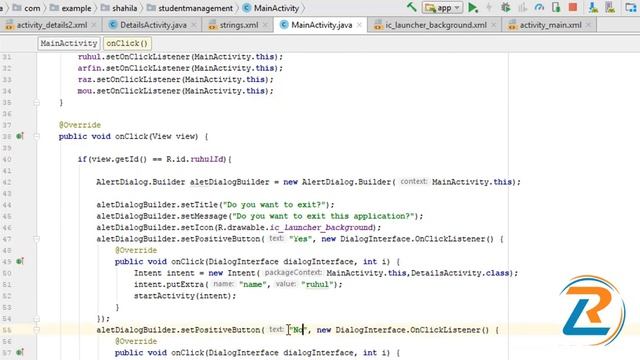 Android Bangla Tutorial 51 Andorid Student management Project part 5 смотреть онлайн