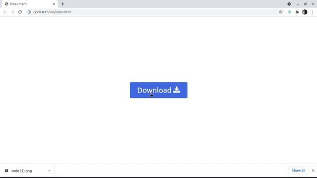 Download image on button click in HTML || Download button html смотреть онлайн