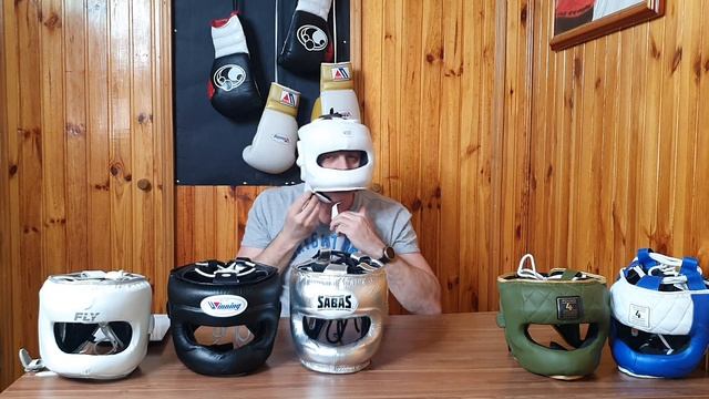 Winning FG 5000,Sabas,Pound 4 Pound,Vali,Fly Boxing Headgear-Обзор бамперных шлемов. Headgear Revie