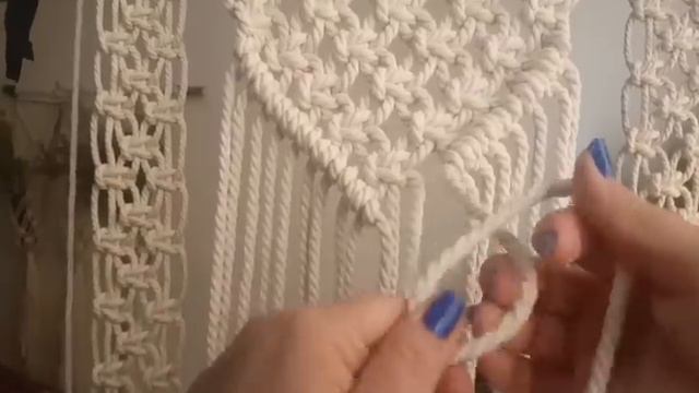Tapiz de MACRAMÉ paso a paso, Tutorial de macrame facil en español, tejido de pared estilo boho смотреть онлайн