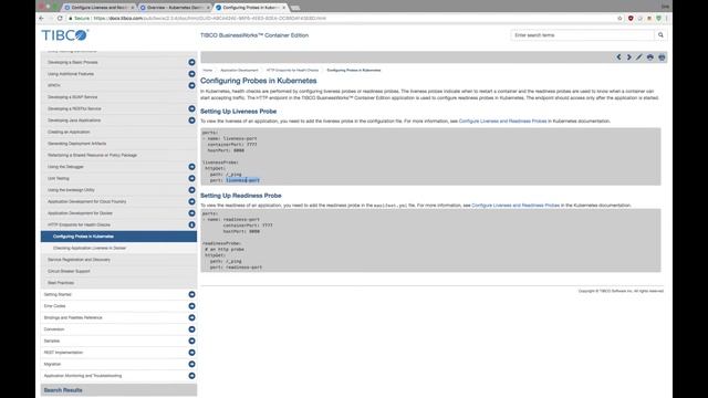 Liveness and Readiness Probes on TIBCO Cloud Integration with Amazon EKS (Kubernetes) смотреть онлайн