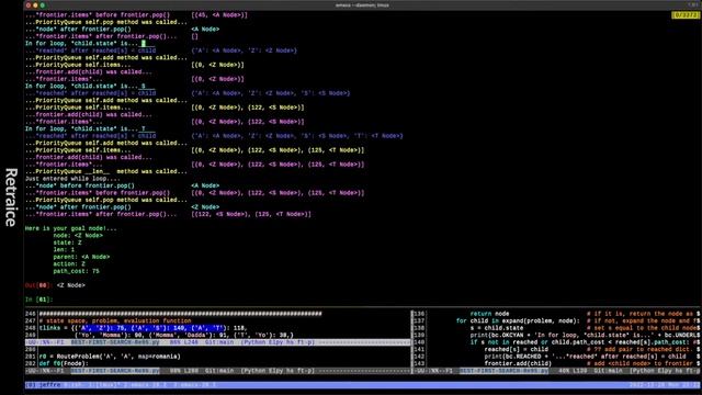 Re95: The PriorityQueue Class, Part E (BEST-FIRST-SEARCH Part 14, AIMA4e pp. 73–74) смотреть онлайн