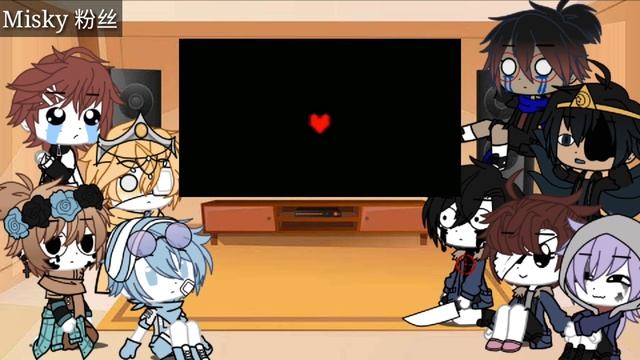 Sans AU's react to Bad Time Trio смотреть онлайн