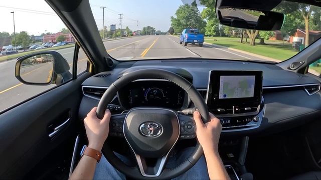 2023 Toyota Corolla Cross Hybrid XSE - POV Test Drive (Binaural Audio)