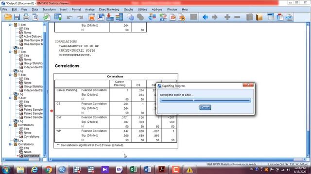 How to export tables from SPSS to Excel and Word? смотреть онлайн