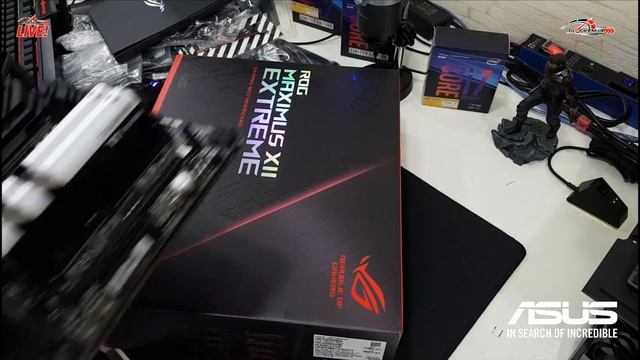แกะกล่อง Unboxing ROG MAXIMUS XII EXTREME смотреть онлайн