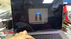 Включается с 3 раза MacBook Pro 16 2019 A2141