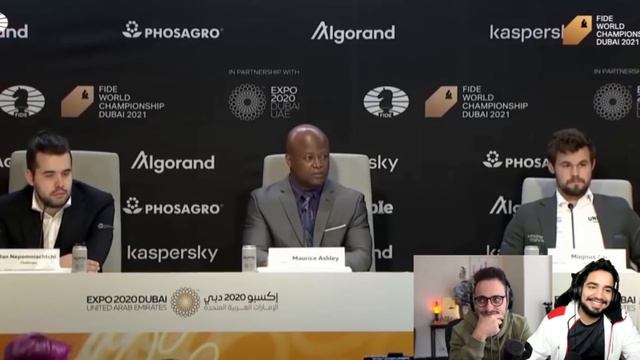 GOTHAM CHESS and SAMAY RAINA React to DUMBEST Press Questions | Magnus vs Ian смотреть онлайн