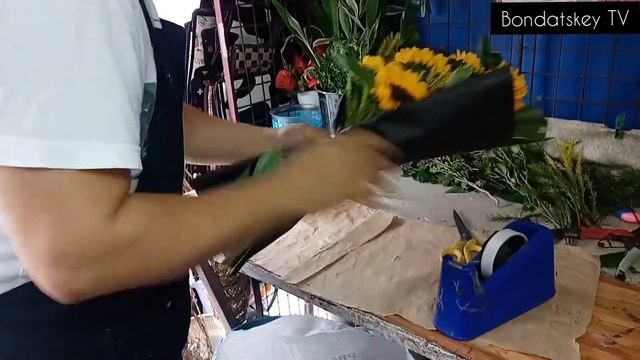 Floral Arrangement Sunflower Bouquet ?. смотреть онлайн