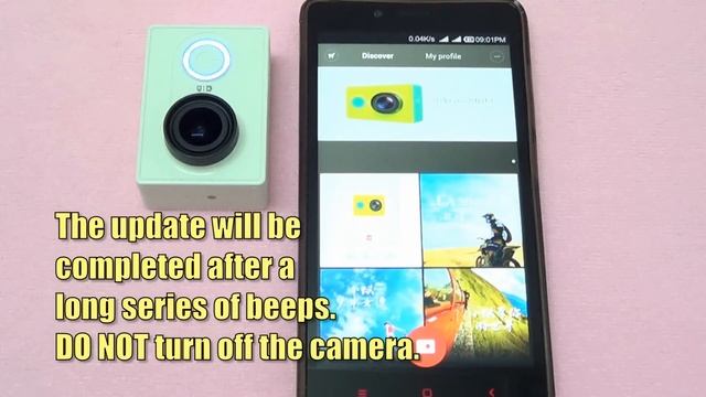 Xiaomi Yi Action Camera (JAT Part 5: Updating The Fireware 1.0.9) смотреть онлайн