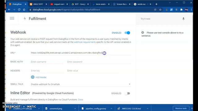 ChatBots con DialogFlow datos Peru Nivel Avanzado смотреть онлайн