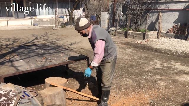 Village Life: Cooking Tandoori Bread & Repairing Wooden Bed | Village Affairs