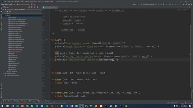 24 - Funciones Lambda en Kotlin смотреть онлайн