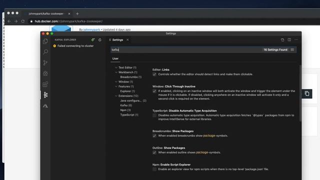 Creating a Kafka Docker instance in one minute and accessing that via Visual Studio Code смотреть онлайн