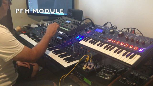 DRUMS AND ARPEGGIO - OCTATRACK MININOVA PROPHET X SC880 смотреть онлайн