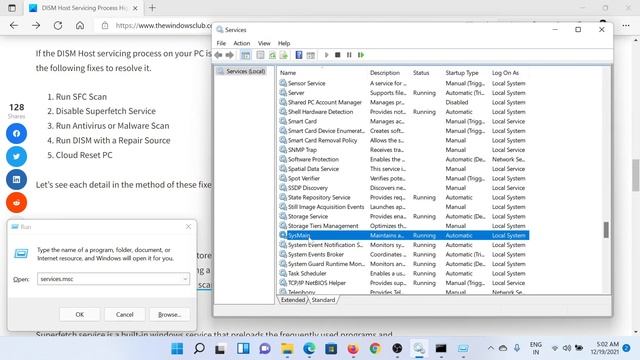 DISM Host Servicing Process High CPU, Disk, Memory Usage