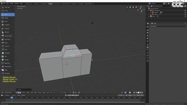 Vom Würfel zur Kamera - Starten mit 3D Modellieren in Blender 2.8 (Tutorial Deutsch) смотреть онлайн