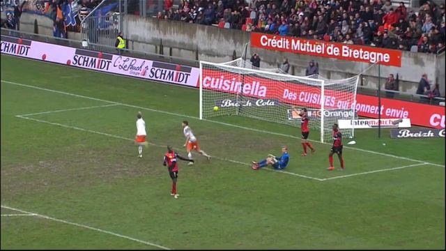 EA Guingamp - Montpellier Hérault SC (0-2) - Highlights - (EAG - MHSC) / 2014-15 смотреть онлайн